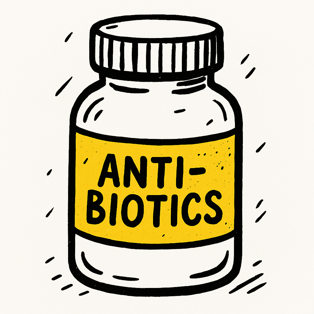 Oral probiotics after antibiotic use when pregnant