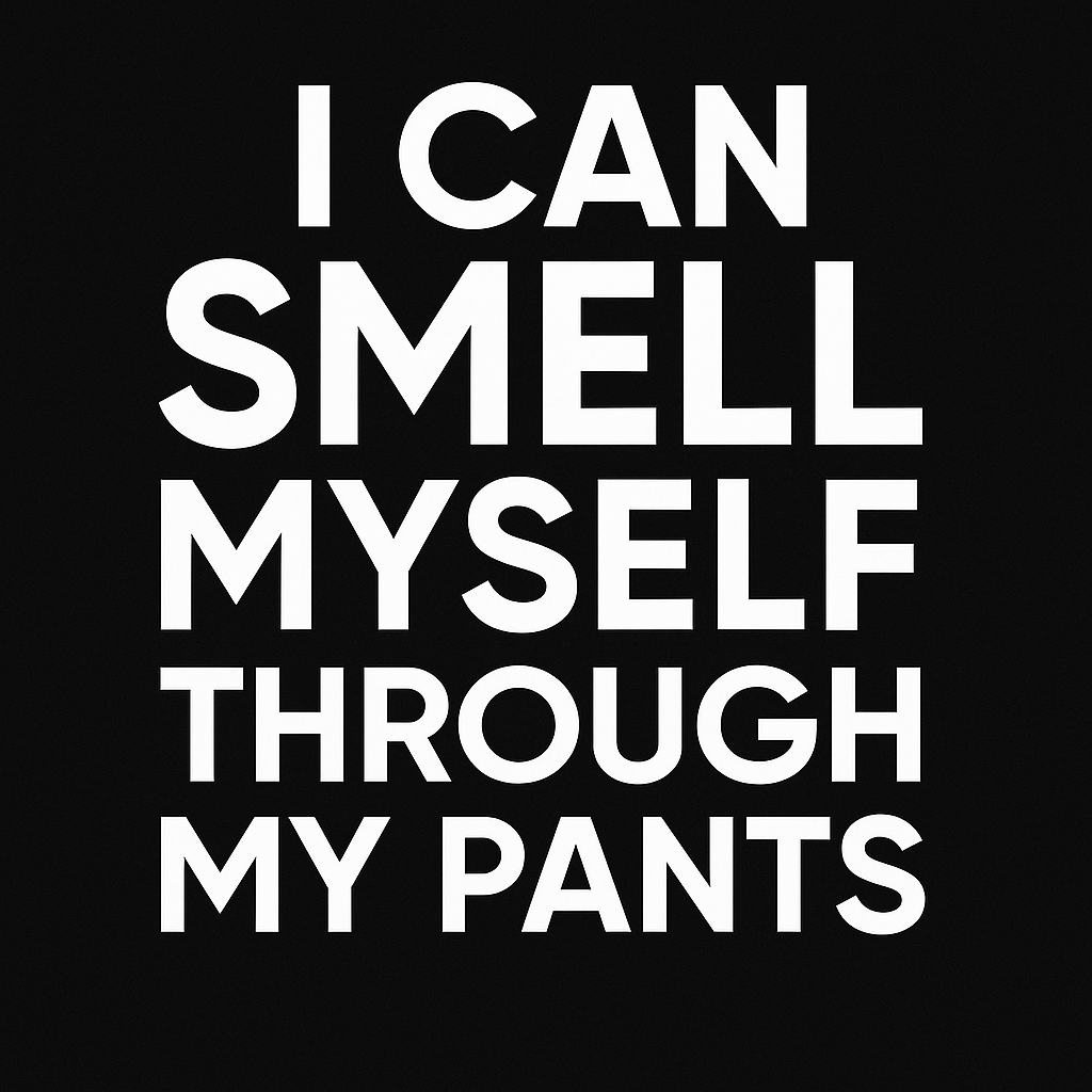 I can smell myself through my pants. Why?