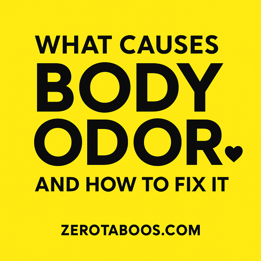 Facts about stubborn body odor, even after the shower.