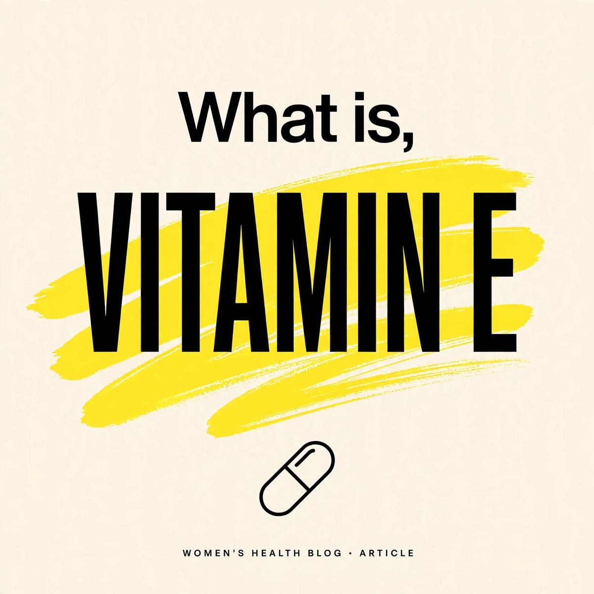 Benefits of topical Vitamin E