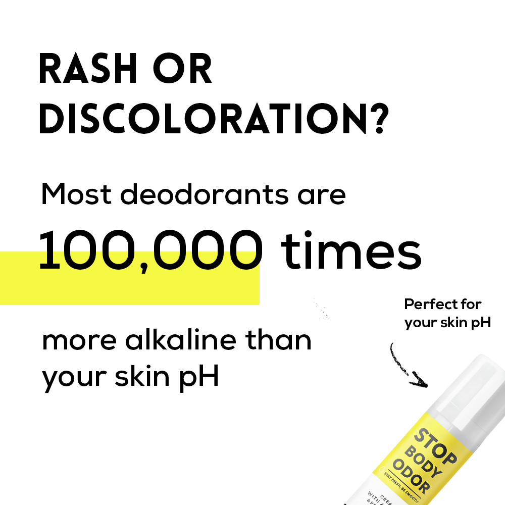 CREAM: Stop Body Odor
