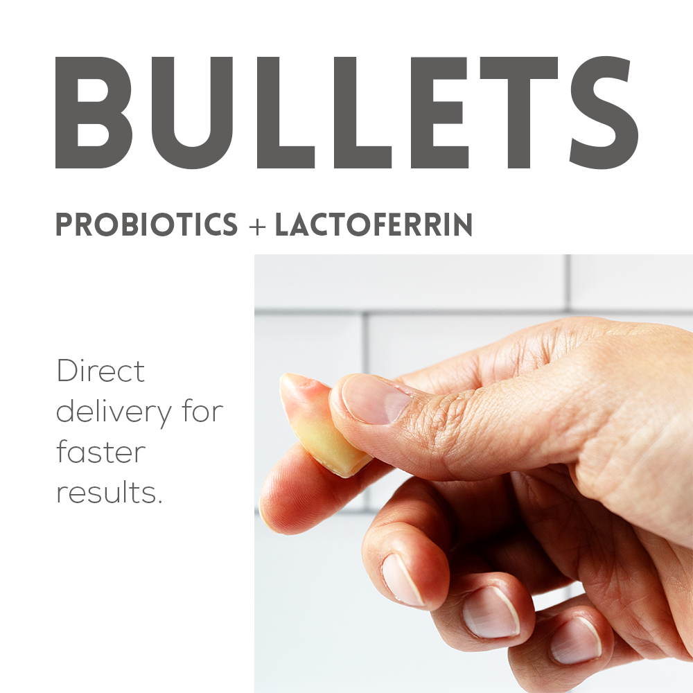 Suppository: Fast Probiotics with lactoferrin