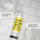 WipeGel: Turn TP into wipes