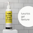 WipeGel: Turn TP into wipes