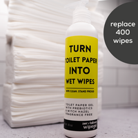 WipeGel: Turn TP into wipes